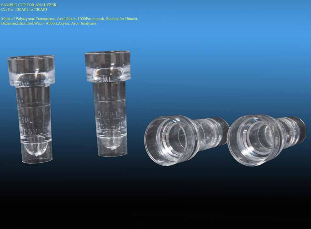 Plastic Test Tube & Sample Cup Analizer